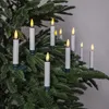 LED candles attached to a Christmas tree. Podgląd zdjęcia produktu