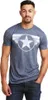 Kapitán Amerika - pánské tričko TV1672 (XL) (Heather Blue) Náhled obrázku produktu 3