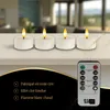Meisterhome® Lot de 4 bougies chauffe-plat LED XXL - Voir les images du produit 8