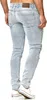 Jeans da uomo Tazzio con effetto consumato 16525 Azzurro Anteprima dell’immagine prodotto 3