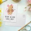 Mr. & Mrs. Panda Postkarte Becken - Weiß - Geschenk, Produktbild-Vorschau 3