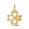 Pandora ME Heart Four-Leaf Clover Medallion Charm 763034C01 Náhled obrázku produktu 5