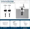WOLTU WC Sitz Familien, Toilettensitz Kinder magnetisch, Produktbild-Vorschau 9