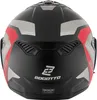Bogotto FS-X600 Atyr casque pliable, noir mat/gris/rouge, L Voir les images du produit 7
