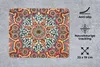 MuchoWow® Mauspad Mousepad Perserteppich - Mandala - Muster Produktbild-Vorschau 2
