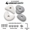 MAMOI® Lezecké chyty, sada lezeckých kamenů na stěnu, Náhled obrázku produktu 5