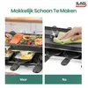 Emerio Raclette Grill – Gourmet – 8 Pannetjes & Spatels – Productafbeelding-voorbeeld 5