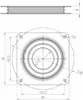 Drehkranz Schwerlast 80 x 80 mm Drehbeschlag 360° Produktbild-Vorschau 2