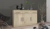 Kommode Sideboard PARIS 3F-3S Wohnwand Wohnzimmer Anbauwand Produktbild-Vorschau 1