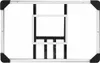 vidaXL Basketballkorb Transparent 71x45x2,5 cm Polycarbonat Produktbild-Vorschau 5