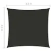 vidaXL Voile d'ombrage Oxford Tissu Carré 4,5x4,5 m Voir les images du produit 13