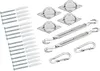Detex Kit de fixation voile d'ombrage carré triangle Voir les images du produit 1