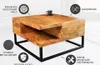 riess-ambiente Massivholz Couchtisch GIANT 60cm braun Produktbild-Vorschau 11