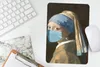 MuchoWow® Mauspad Mousepad Mädchen mit einem Perlenohrring Produktbild-Vorschau 5