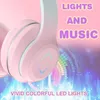 Kinder Over-Ear mit 85db Lautstärkebegrenzung LED-licht Produktbild-Vorschau 7