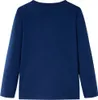 vidaXL Camicia a maniche lunghe per bambini blu navy 104 Anteprima dell’immagine prodotto 1