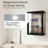 K-Möbel Wisząca witryna szklana (80x60x25cm) – Podgląd zdjęcia produktu 5