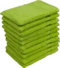 10er Set Frottee Waschhandschuhe Elegance 16x21 cm 100% Produktbild-Vorschau 4