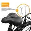 R2B Fahrradsattel Gel mit Reflektor Fahrradsitz Gelsattel Produktbild-Vorschau 6