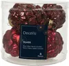 Christbaumschmuck Zapfen Glas Ø 5 cm Länge 7 cm 6 Stück Produktbild-Vorschau 1