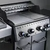 Piastra grill in acciaio inox - Plancha 43,5 x 33 cm - per Anteprima dell’immagine prodotto 6