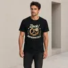 Camiseta para hombre, diseño  , con motivos de pretzels, Vista previa de la imagen del producto 3