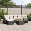 The Living Store 7-tlg. Garten-Sofagarnitur mit Kissen Produktbild-Vorschau 2