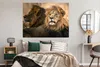 MuchoWow® Poster Löwe - Wild - Jagd 160x120 cm - Foto Produktbild-Vorschau 4