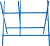 A blue metal sawhorse stand. Produktbild-Vorschau