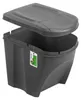 Abfallbehälter SORTIBOX 3 set - stein grau Produktbild-Vorschau 19