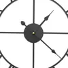 RUHHY 11434 Retro-Wanduhr mit römischen Ziffern schwarz Produktbild-Vorschau 11
