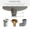 Varile Waschbecken Ausgussbecken Kunststoff mit Anschluß Produktbild-Vorschau 2