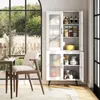 COSTWAY 178,5 cm Küchenschrank, Küchenregal mit 4 Produktbild-Vorschau 8