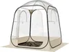 SucceBuy Transparentes Zelt, 160x160x182 cm, Pop-up-Zelt Produktbild-Vorschau 1