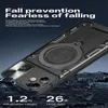 Pre Motorola Moto G54 Armor Magnet Ring Cover Puzdro na Náhľad obrázku produktu 4