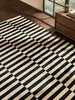 Hanse Home Vika Tappeto in lana Vika Nero Naturale Bianco Anteprima dell’immagine prodotto 4