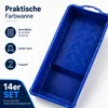 Lackier Set 14-tlg. mit Farbrollen, Schaumwalze & Farbwanne Produktbild-Vorschau 6