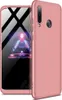 A pink phone case is shown from the front and side.