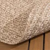 Volero - Outdoor Jute Teppich Rund - Bali Braun - Ø 100 cm Produktbild-Vorschau 5