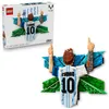 LEGO Editions Lionel Messi – Torjubel - 3D DIY Wandbild Set Produktbild-Vorschau 1