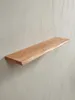 Wandregal mit Baumkante Akazie Massivholz 160 cm, Design Produktbild-Vorschau 4
