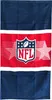 NFL Velour Badetuch 80 x 150 cm rot/blau Baumwolle Handtuch Produktbild-Vorschau 1