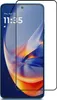 A screen protector is placed over a smartphone. Produktbild-Vorschau