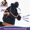 PonyCycle Jazdecký kôň na kolieskach pre deti 4-7 rokov s Náhľad obrázku produktu 3