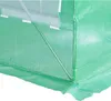 Close-up of a green greenhouse made of mesh material with metal framing. Náhľad obrázku produktu
