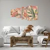 Bild auf Leinwand - Leinwandbild - Flamingos Pflanzen Vogel Produktbild-Vorschau 6