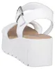 Tamaris Damen Sandalette mit Plateau und Keilabsatz Produktbild-Vorschau 3
