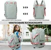 Sporttasche,42L Reisetasche(Gruen/Rosa) mit Schuhfach Produktbild-Vorschau 3