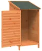 Abri de jardin vidaXL marron 59 x 56 x 113,5 cm en bois Voir les images du produit 4