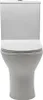 EUR Stand Kombi WC mit Spülkasten Toilette spülrandlos Produktbild-Vorschau 5